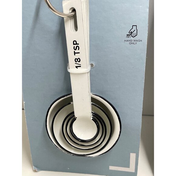 Crofton Enamelware Measuring Cups & Spoons Set‎ New With Tags! - Picture 3 of 7